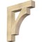 Ekena Millwork Westlake Block Rough Sawn Bracket, Douglas Fir, 6"W x 32"D x 36"H BKT06X32X36WTL05RDF - alternate 1